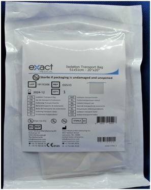 Isolation Transport Bag 51 x 51 cm